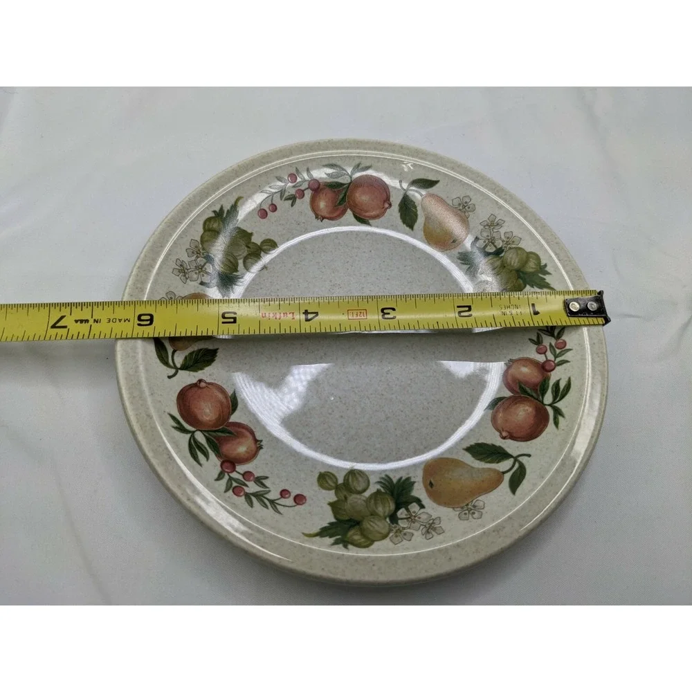 Wedgwood‎ Quince Fruit Bread Dessert Plate 6.25  Inch Dinnerware Lot of 4